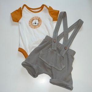 Mac & Moon Suspender Set for Babies